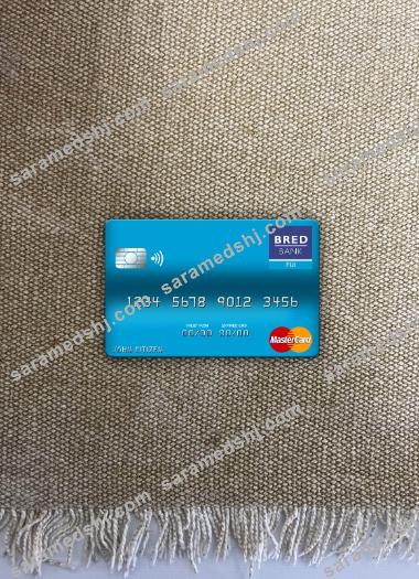 Fiji BRED Bank mastercard photolook front